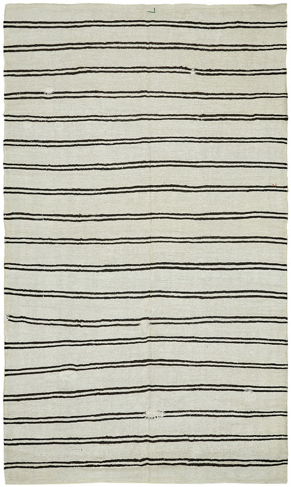 7' 4'' x 12' 2'' Turkish Hemp Kilim Rug