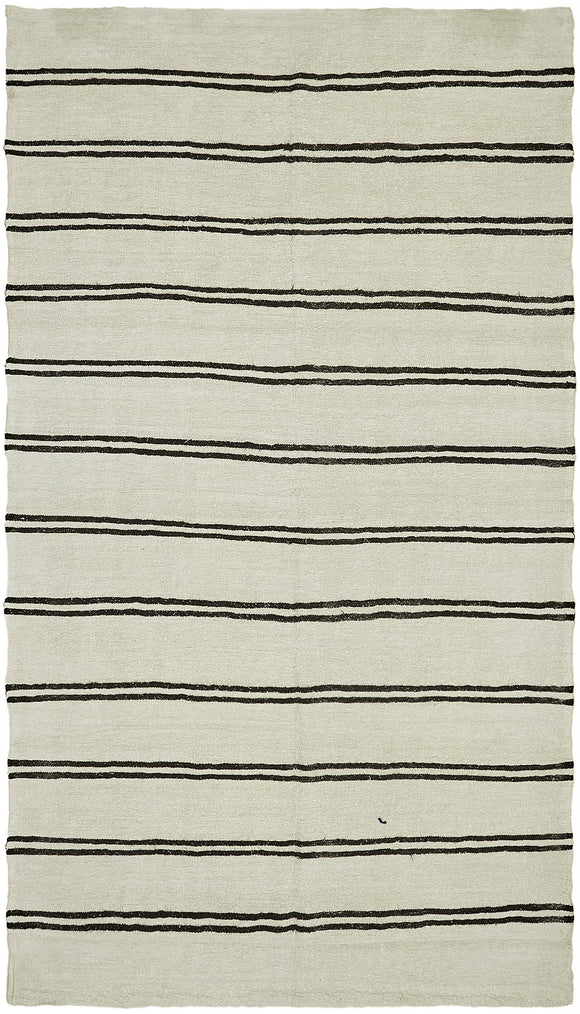 7' 1'' x 12' 3'' Turkish Hemp Kilim Rug