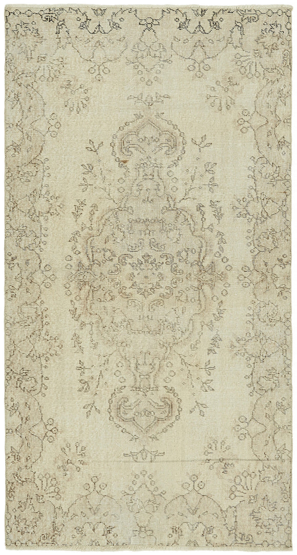 3' 7'' x 6' 8'' Hand-Knotted Vintage Rug