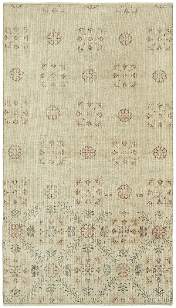 3' 10'' x 6' 8'' Hand-Knotted Vintage Rug
