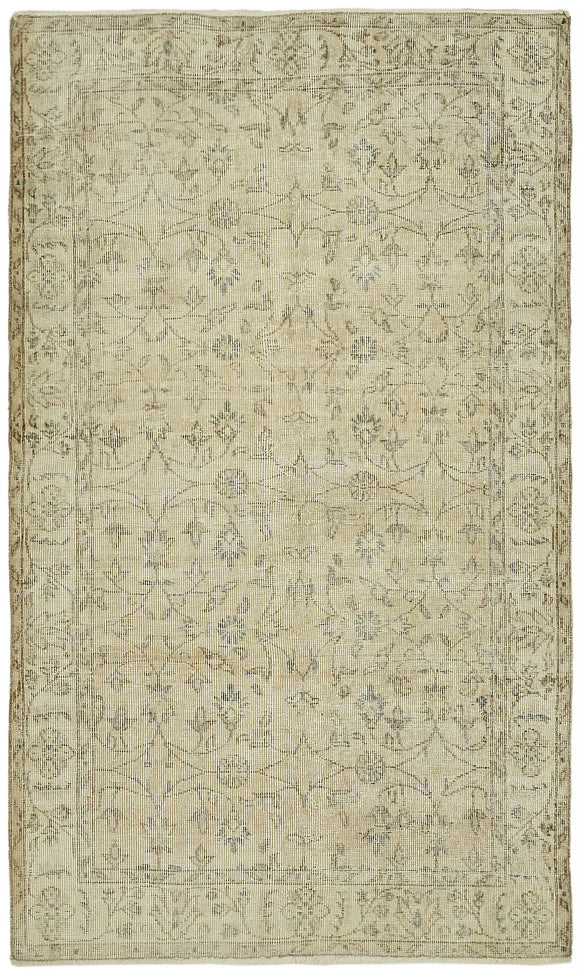 3' 10'' x 6' 3'' Hand-Knotted Vintage Rug