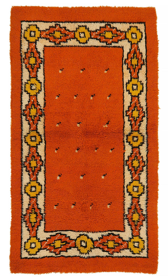 3' 10'' x 6' 11'' Vintage Tulu Rug