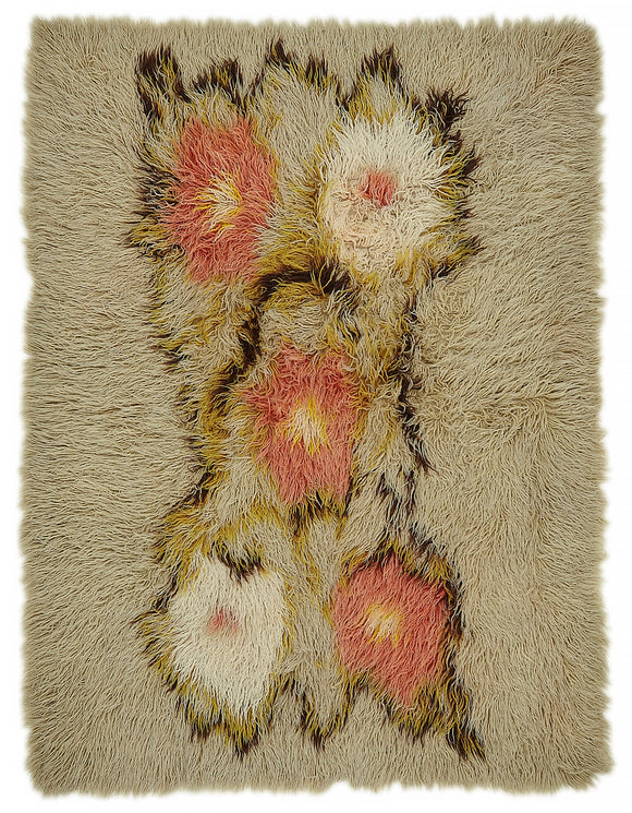 5' 3'' x 7' 1'' Vintage Tulu Rug