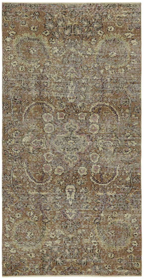 3' 4'' x 6' 5'' Hand-Knotted Vintage Rug