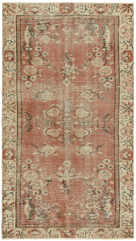 3' 6'' x 6' 2'' Hand-Knotted Vintage Rug