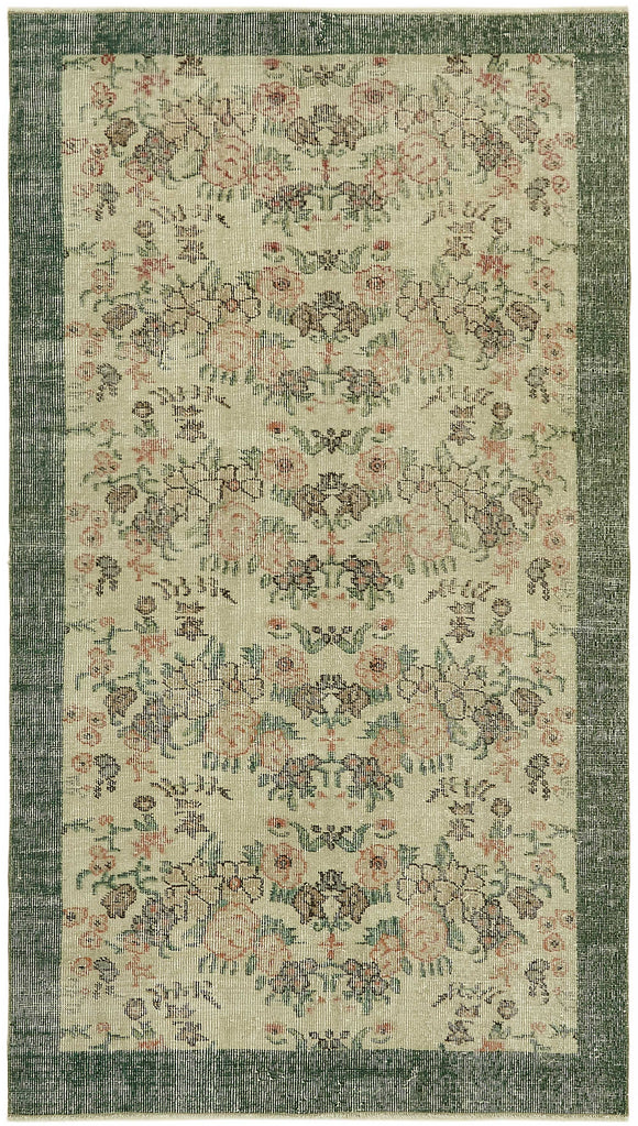 3' 8'' x 6' 6'' Hand-Knotted Vintage Rug