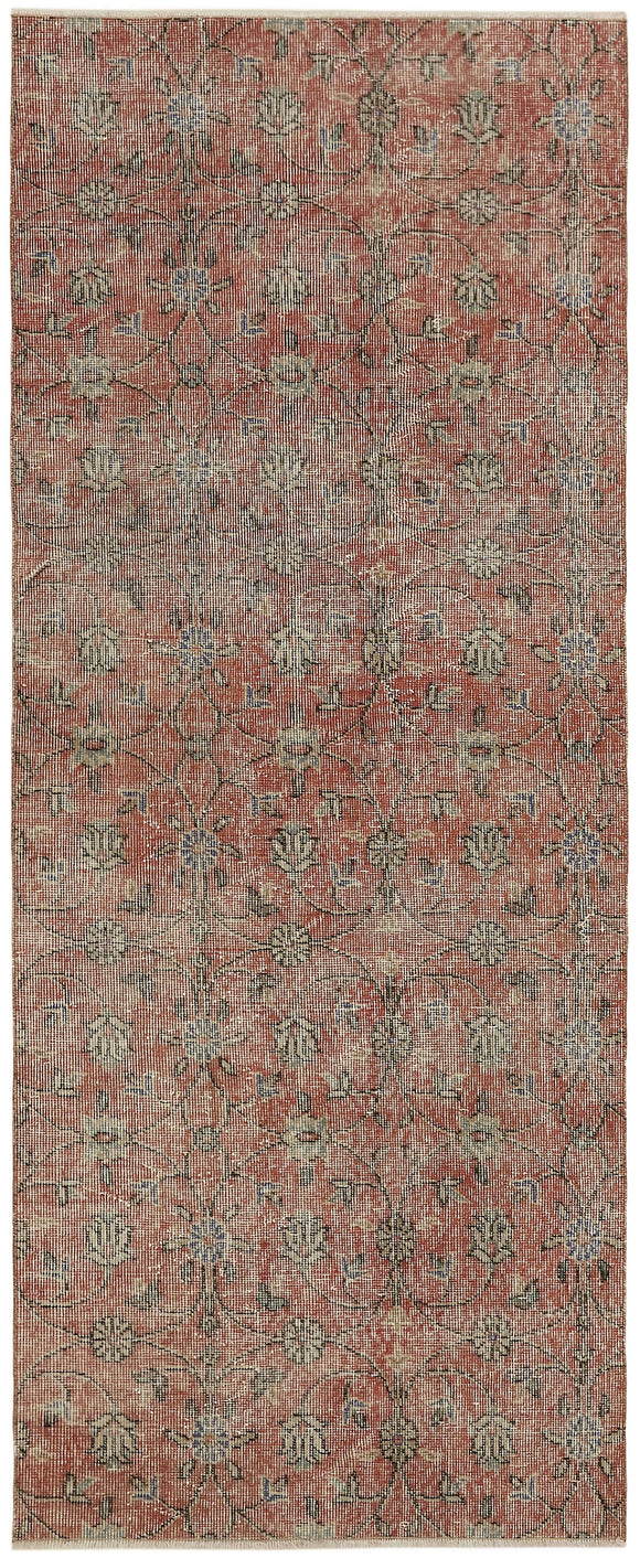 3' 3'' x 7' 10'' Hand-Knotted Vintage Rug