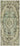 3' 2'' x 7' 4'' Hand-Knotted Vintage Rug