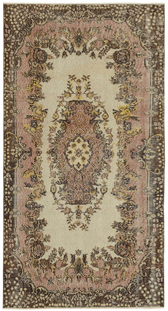 3' 8'' x 6' 10'' Hand-Knotted Vintage Rug