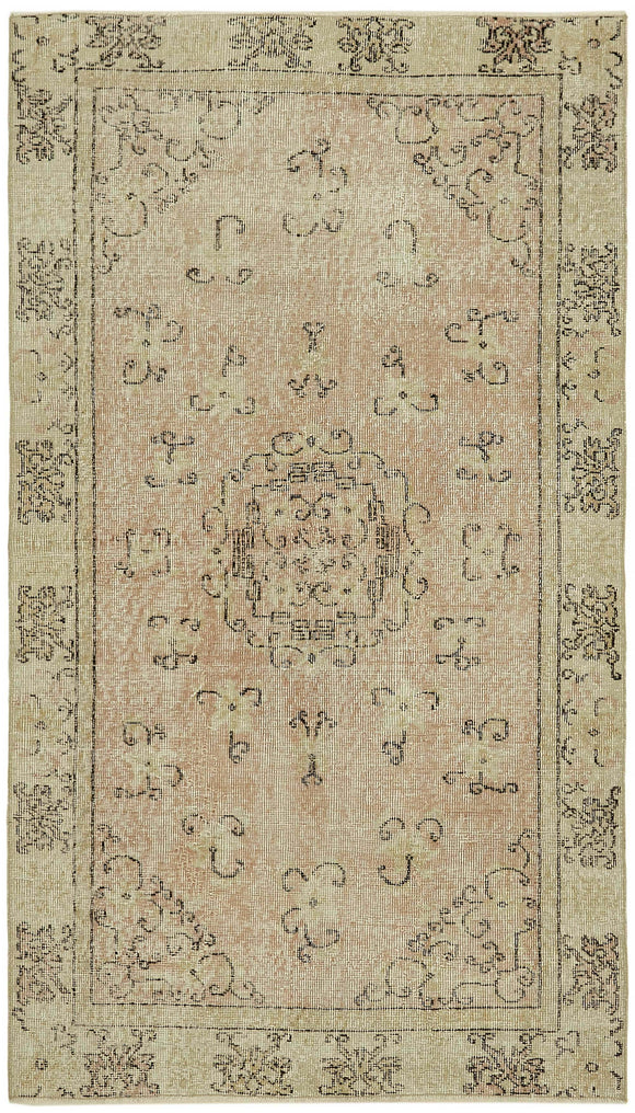 3' 8'' x 6' 7'' Hand-Knotted Vintage Rug