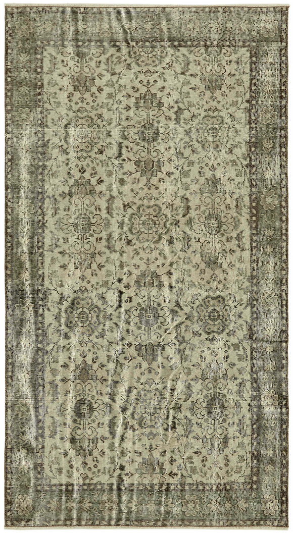 3' 8'' x 6' 9'' Hand-Knotted Vintage Rug