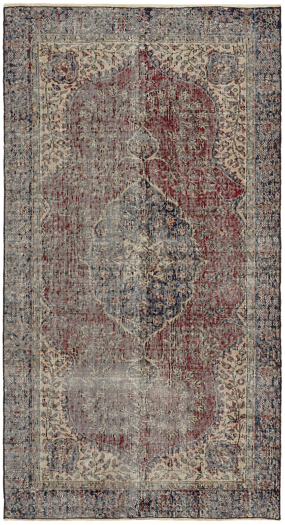3' 7'' x 6' 6'' Hand-Knotted Vintage Rug