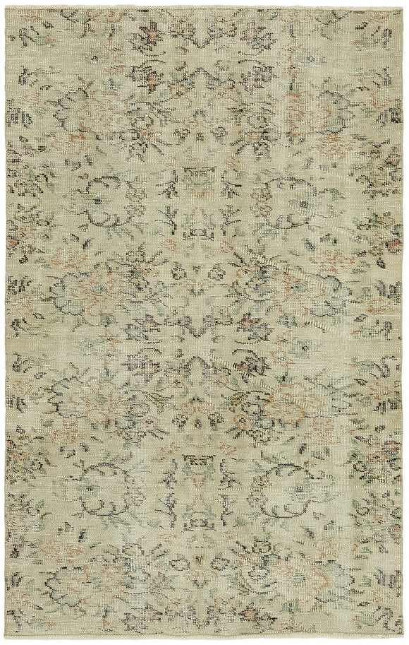 3' 11'' x 6' 2'' Hand-Knotted Vintage Rug