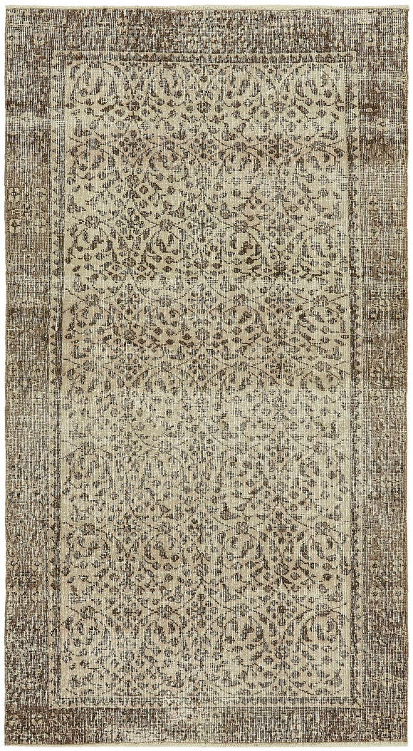 3' 7'' x 6' 6'' Hand-Knotted Vintage Rug