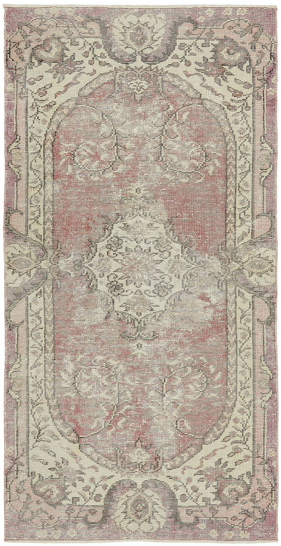 3' 6'' x 6' 7'' Hand-Knotted Vintage Rug