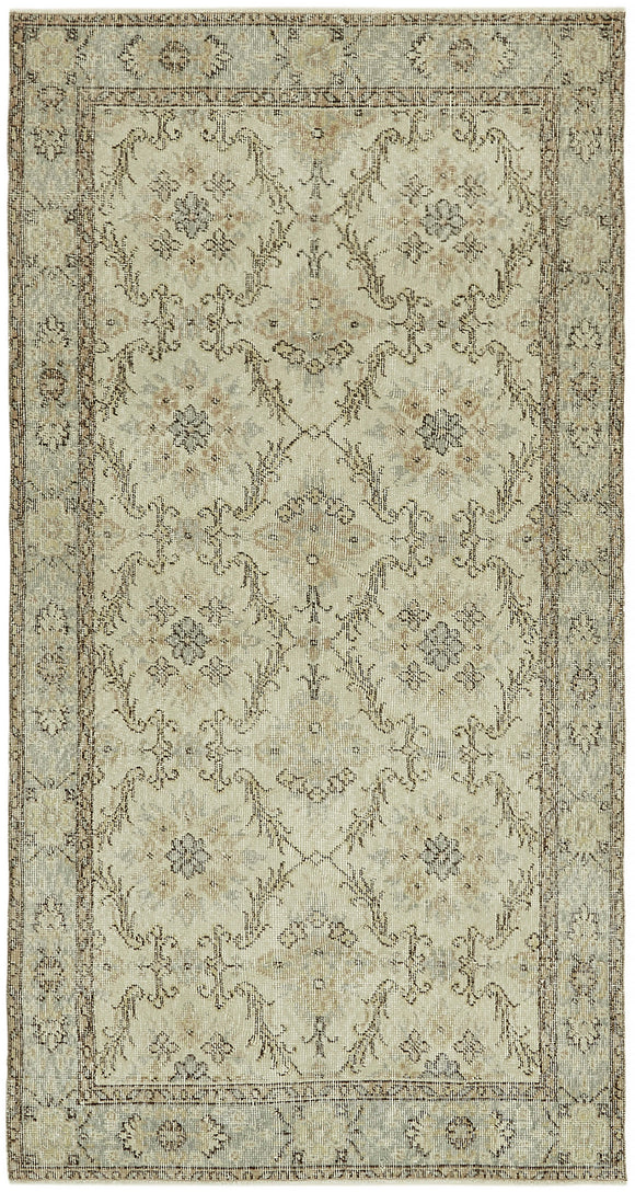 3' 7'' x 6' 8'' Hand-Knotted Vintage Rug