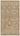 3' 7'' x 6' 6'' Hand-Knotted Turkish Vintage Rug