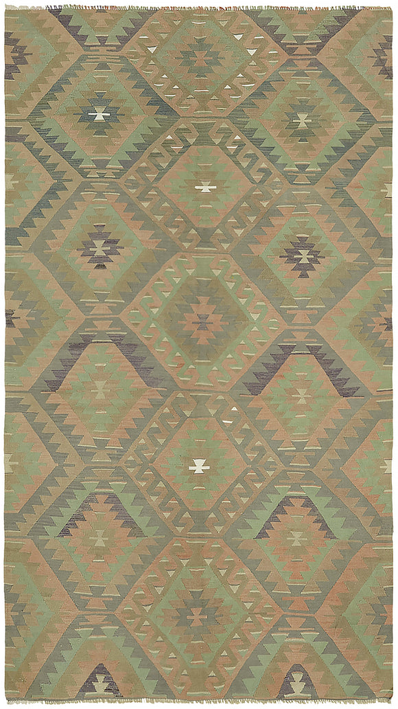 6' 0'' x 10' 7'' Turkish Handwoven Kilim Rug