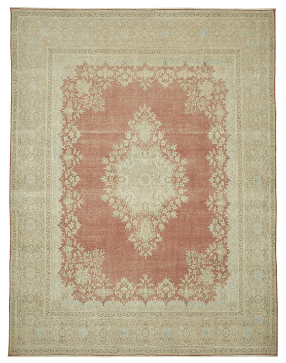 9' 6'' x 12' 7'' Persian Vintage Hand-Knotted Rug