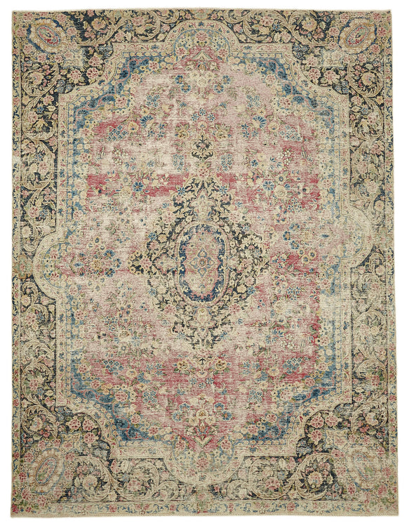 9' 7'' x 12' 8'' Persian Vintage Hand-Knotted Rug