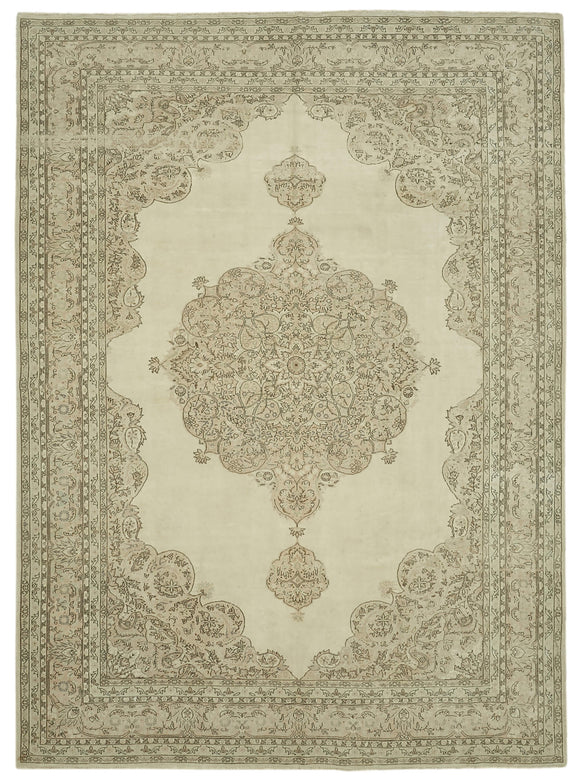8' 7'' x 11' 10'' Persian Vintage Hand-Knotted Rug