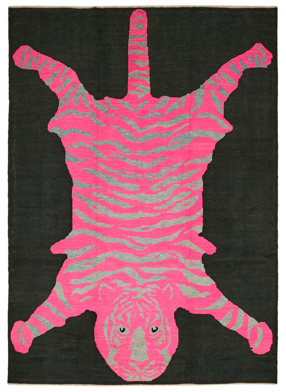 10' x 14' 3'' Handmade Tiger Rug