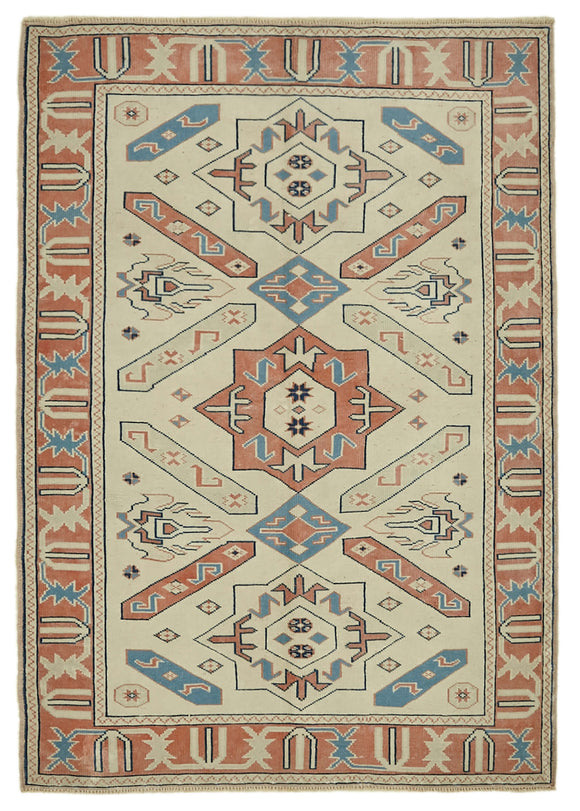 4' 2'' x 6' 2'' Handmade Anatolian Rug