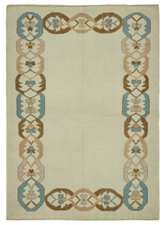 4' 8'' x 6' 5'' Handmade Anatolian Rug