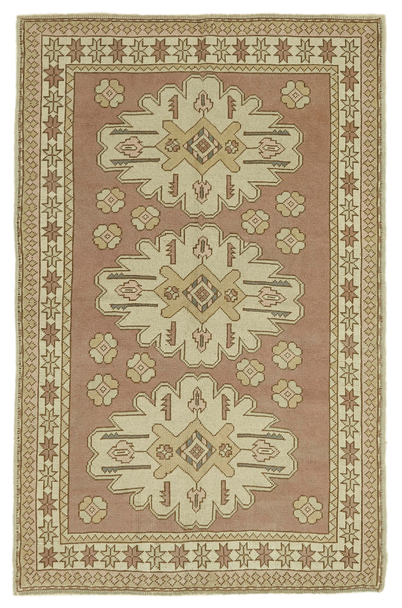 4' 1'' x 6' 6'' Handmade Anatolian Rug