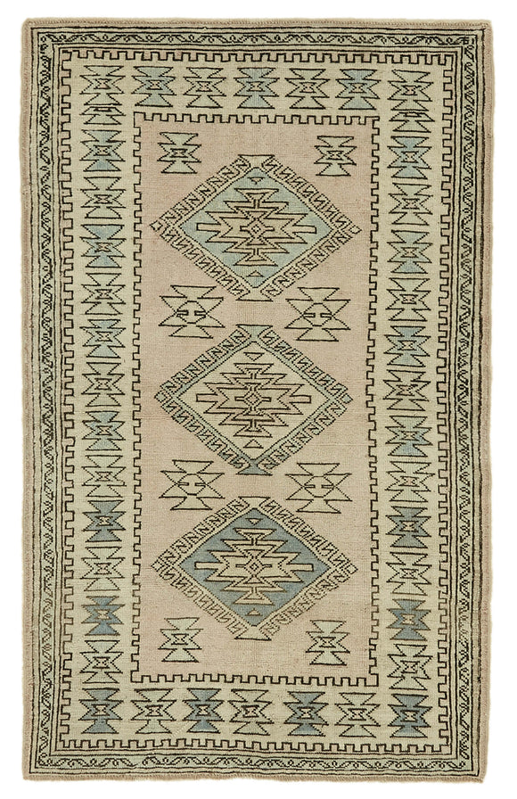 4'  x 6' 6'' Handmade Anatolian Rug