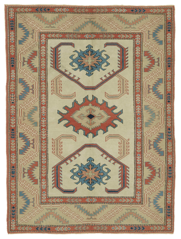 4' 9'' x 6' 8'' Handmade Anatolian Rug