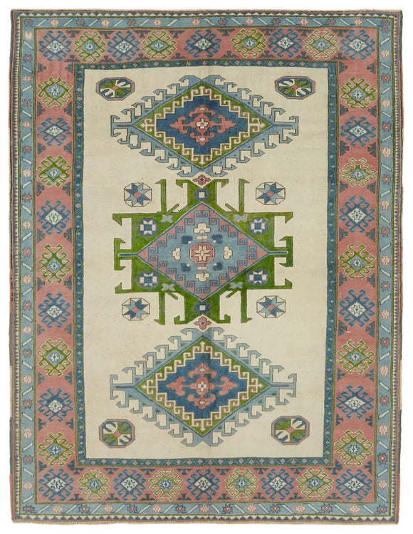 6' 11'' x 9' Handmade Anatolian Rug