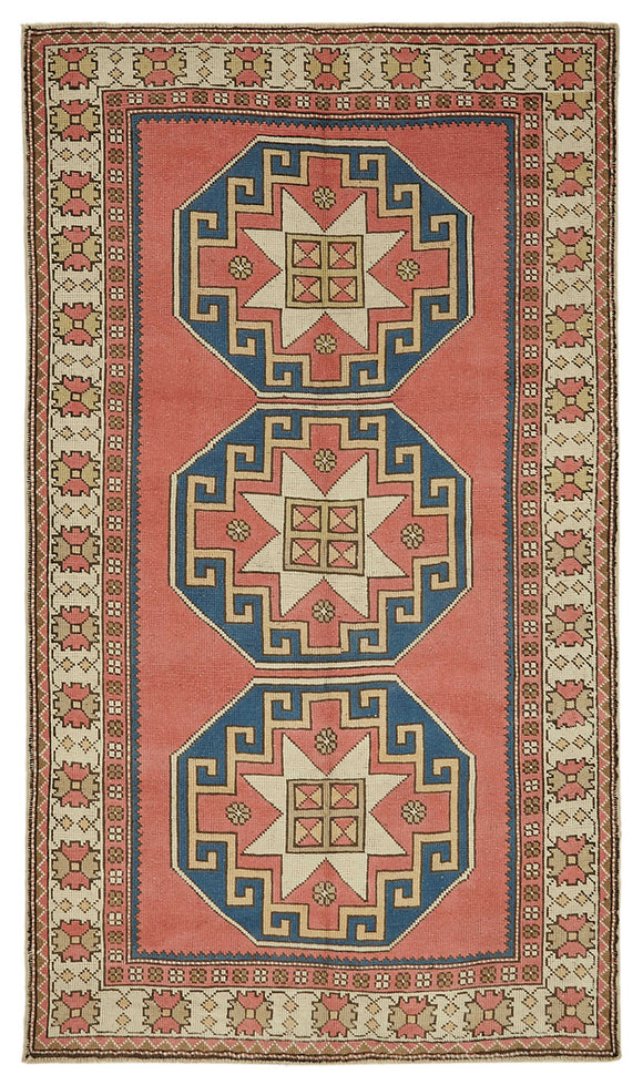 4' 8'' x 7' 10'' Handmade Anatolian Rug