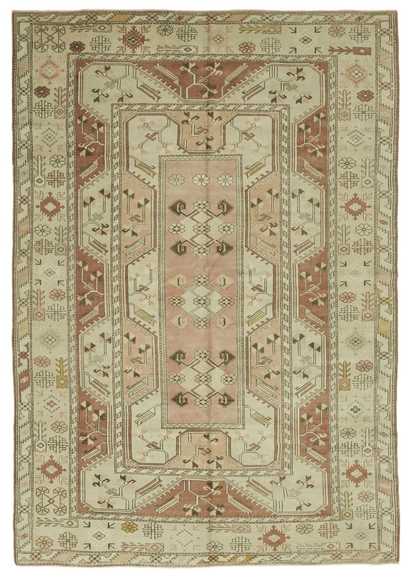 6' 5'' x 9' 4'' Handmade Anatolian Rug