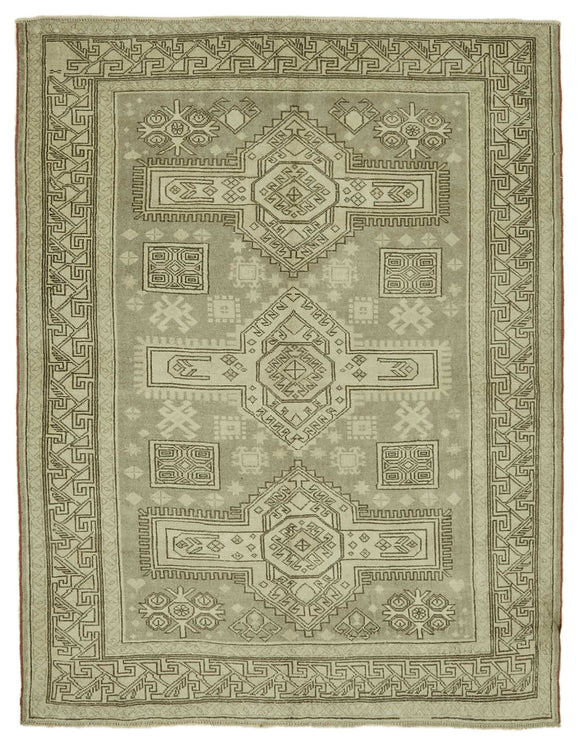 5' 2'' x 6' 11'' Handmade Anatolian Rug