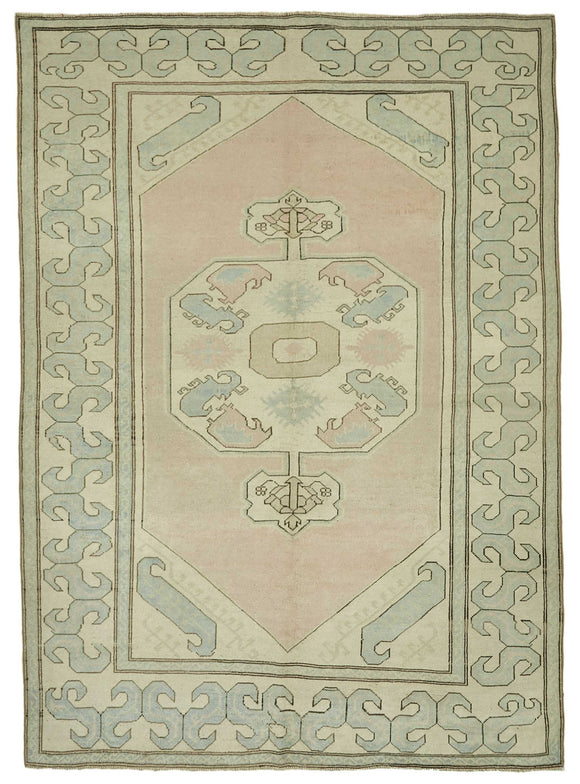 6' 3'' x 8' 9'' Handmade Anatolian Rug