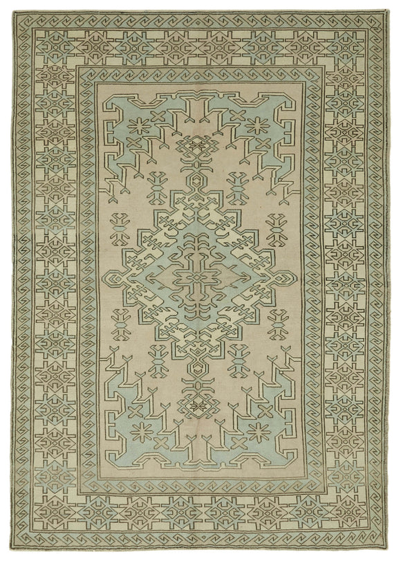 6' 7'' x 9' 6'' Handmade Anatolian Rug