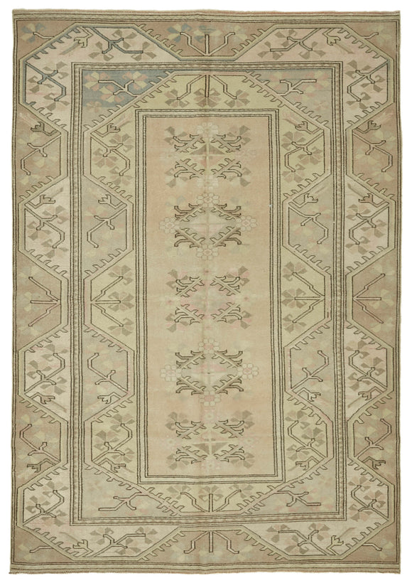 6' 5'' x 9' 1'' Handmade Anatolian Rug