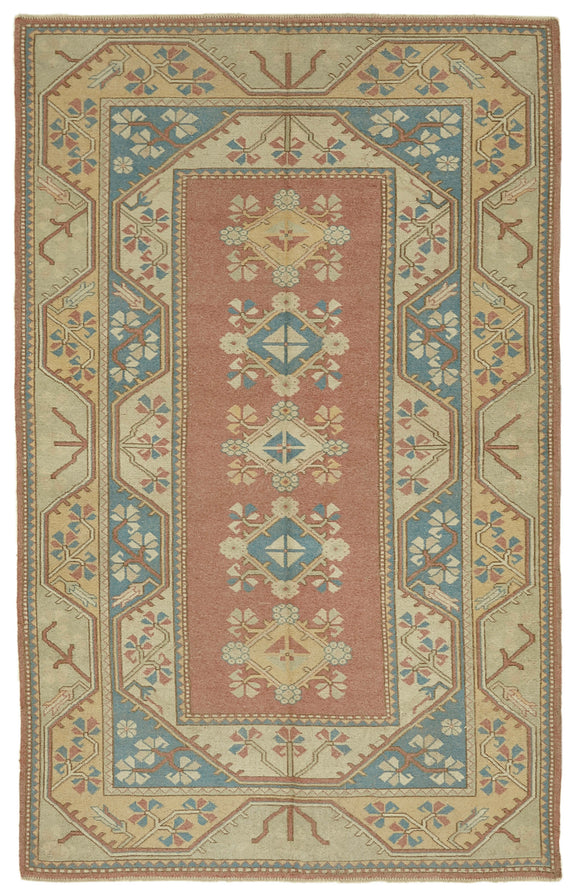 5' 2'' x 8' 3'' Handmade Anatolian Rug