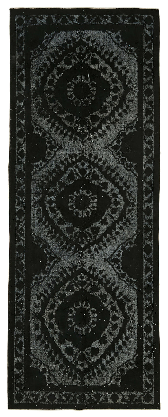 4' 8'' x 12' Turkish Hand Carved Rug