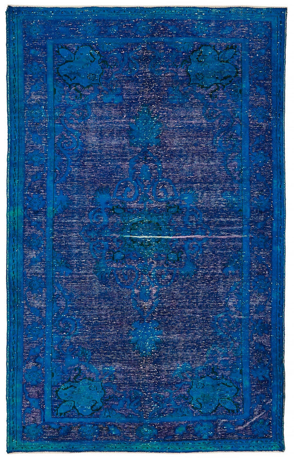 6' 7'' x 10' 8'' Turkish Hand Carved Rug