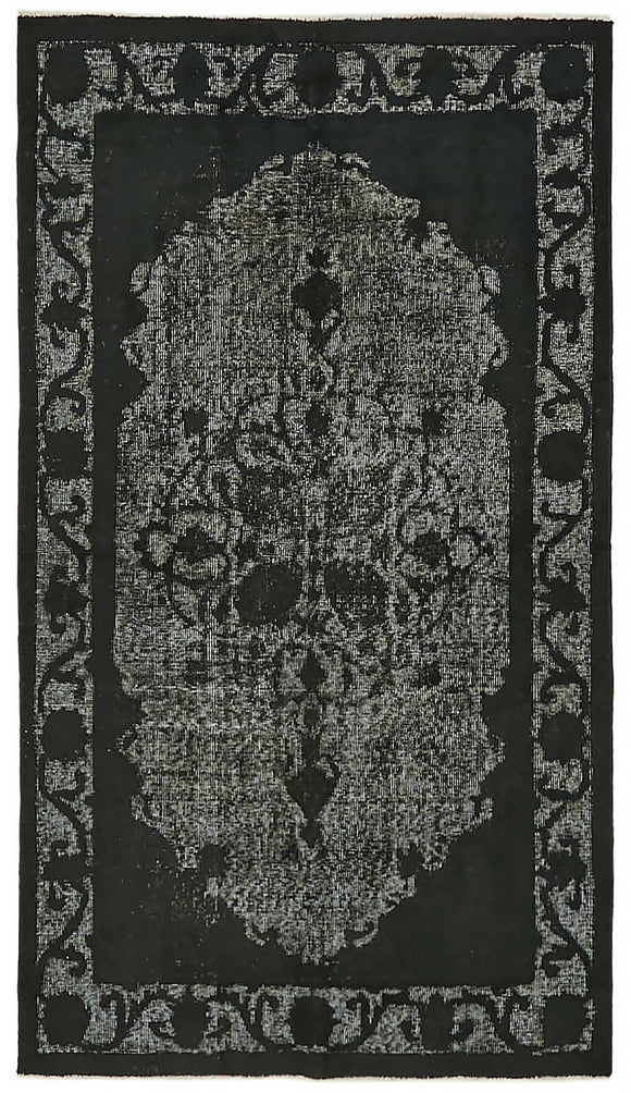 3' 10'' x 6' 9'' Turkish Hand Carved Rug
