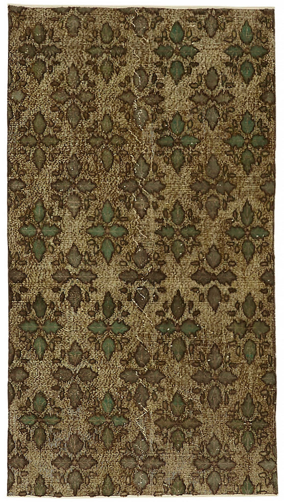 3' 7'' x 6' 8'' Turkish Hand Carved Rug