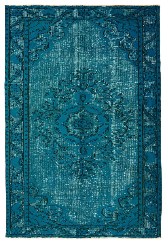 5' 8'' x 8' 8'' Turkish Hand Carved Rug