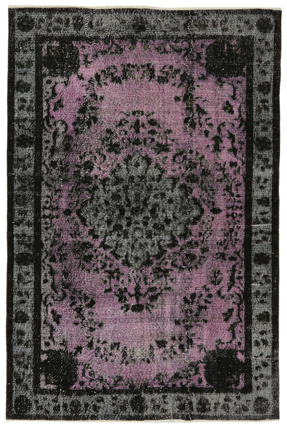 5' 9'' x 8' 7'' Turkish Hand Carved Rug