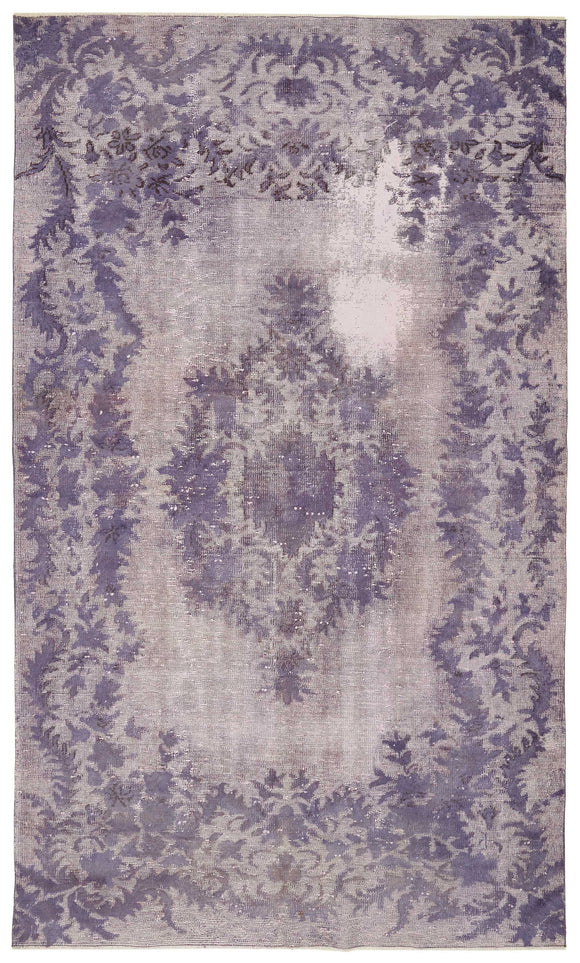 6' x 10' 2'' Turkish Hand Carved Rug