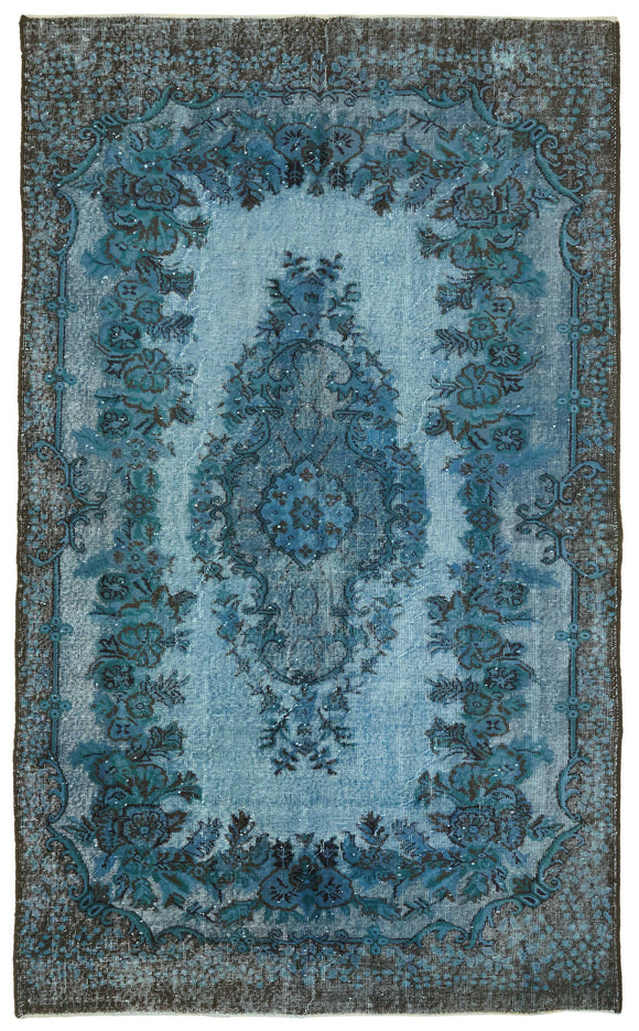 5' 10'' x 9' 8'' Turkish Hand Carved Rug