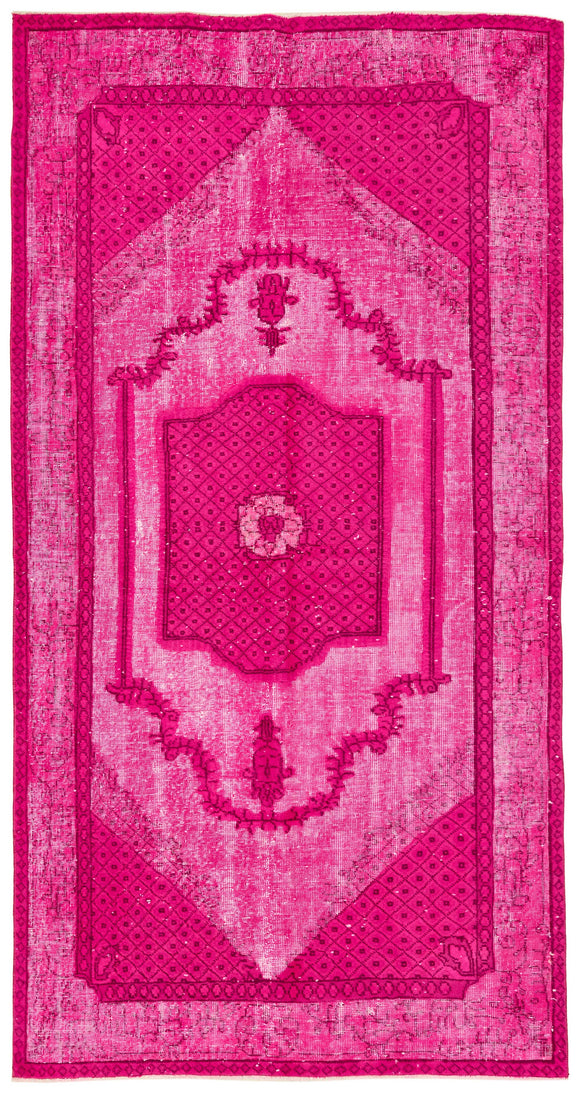 4' 8'' x 9' 2'' Turkish Hand Carved Rug