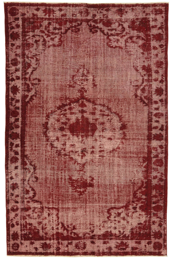 5' 9'' x 8' 8'' Turkish Hand Carved Rug