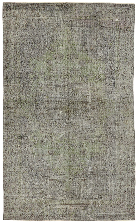 5' 1'' x 8' 6'' Turkish Hand Carved Rug